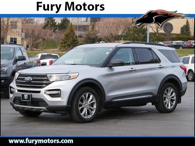 Used 2020 Ford Explorer XLT with VIN 1FMSK8DH2LGD14077 for sale in Waconia, Minnesota